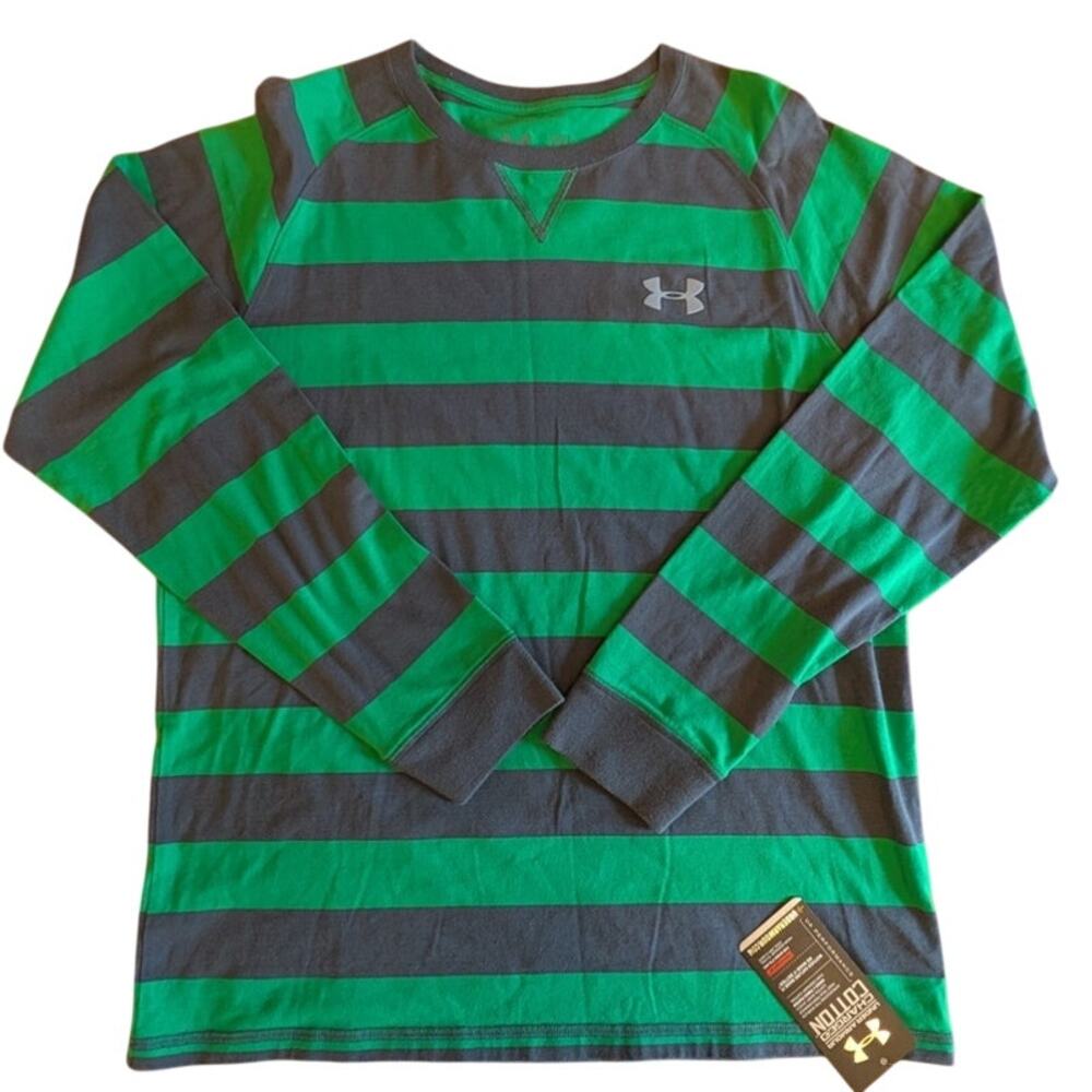 NWT Under Armour Boys Top Youth XL Charged Cotton